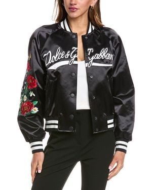 Dolce & Gabbana Embroidered Jacket - Black