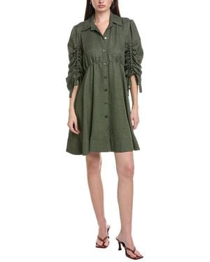 tara mini dress green TARA MINI DRESS WHITSUNDAYS – Moon Child Fremantle main image 0