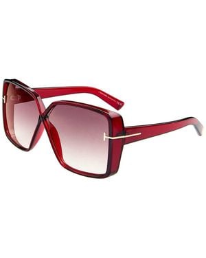 Tom Ford Ft1117/S 63Mm Sunglasses - Red