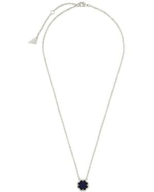 Sterling Forever Rose Petal Pendant Necklace - Multicolour
