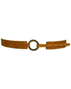 Ada Ibi Leather Belt - Brown