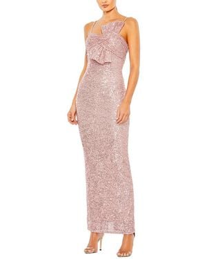 Mac Duggal Column Dress - Pink