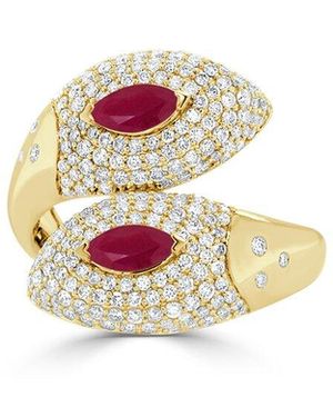 Sabrina Designs 14K 1.08 Ct. Tw. Diamond Bypass Ring - White