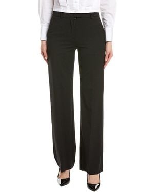 Eleventy Wool-Blend Pant - Black
