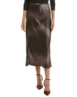 Bella Dahl Nora Midi Skirt - Grey