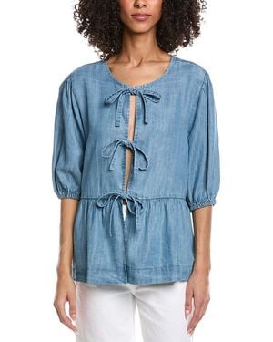 Elan Short Sleeve Top - Blue