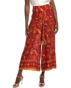 Vince Camuto Wide-Leg Pant - Red