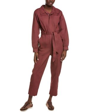 Darling Frolic Jumpsuit - Red