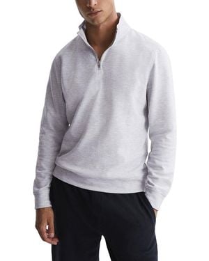 Reiss Bishop 1/2-Zip Top - Gray