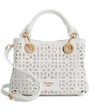 Dune Diddydelaser Mini Laser Cut Tote - White