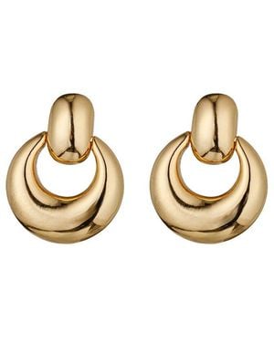 Eye Candy LA Neda Drop Earrings - Metallic