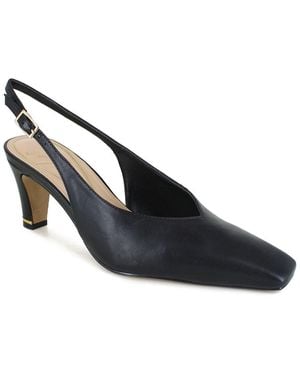 Kenneth Cole Meilani Leather Pump - Blue