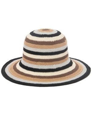 San Diego Hat Crochet Hat - Black