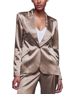 L'Agence Chamberlain Blazer - Brown