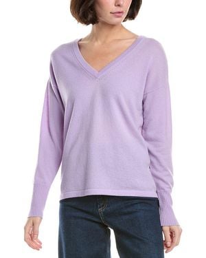 J.McLaughlin Glynn Cashmere Jumper - Purple