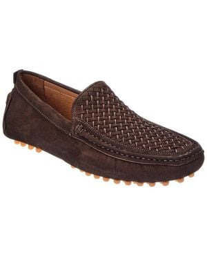 Donald J Pliner Rafferty Leather Loafer - Brown