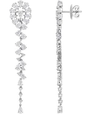 Created Forever 14K 0.30 Ct. Tw. Lab-Grown Diamond Drop Earrings - White