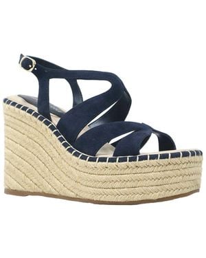 Kenneth Cole Solace Suede Wedge - Blue