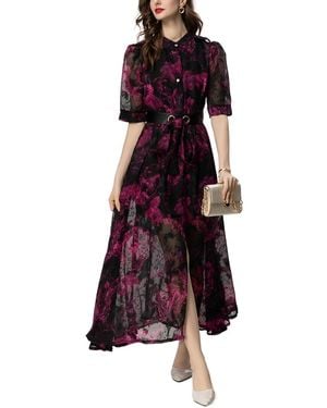 Lanelle Midi Dress - Red