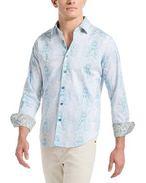 Robert Graham Fuerteventura Woven Shirt - Blue