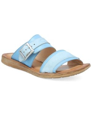 Miz Mooz Florra Leather & Suede Sandal - Blue