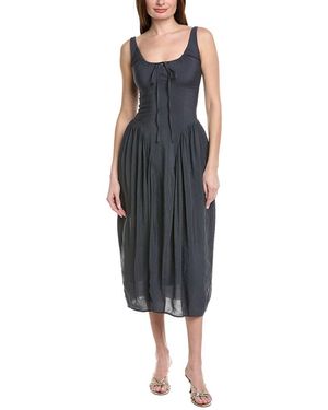 7021 Sleeveless Dress - Black