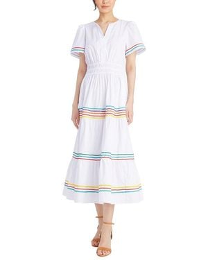 Draper James Hollie Midi Dress - White