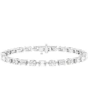 Lab Grown Diamonds 14K 7.38 Ct. Tw. Lab Grown Diamond Bracelet - White