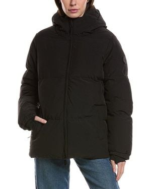 Noize Short Puffer Jacket - Black