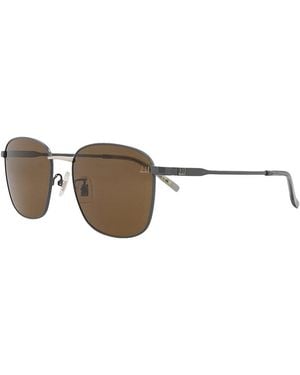 dunhill Du0065S 56Mm Sunglasses - Brown