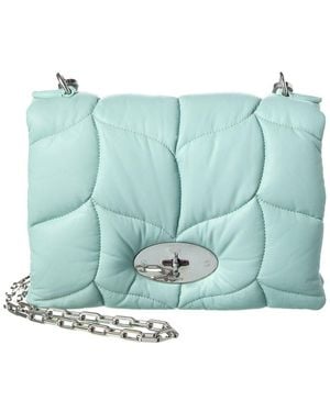 Mulberry Little Softie Leather Shoulder Bag - Blue