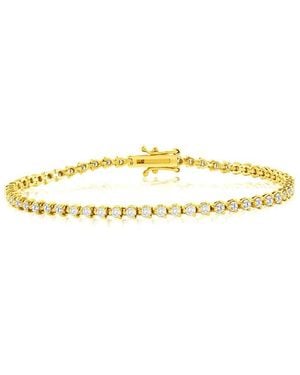 Jewels by Viomo 14K 2.10 Ct. Tw. Diamond Tennis Bracelet - Metallic