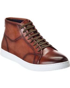 English Laundry Eros Leather Trainer - Brown