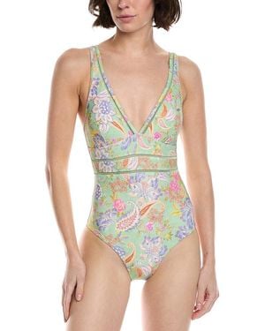 Monte and Lou Multi Fit V One-Piece - Green