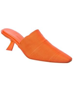 Ferragamo Algedi Grosgrain Mule - Orange