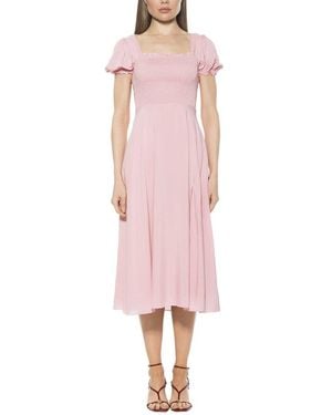 Alexia Admor Iris A-Line Dress - Pink