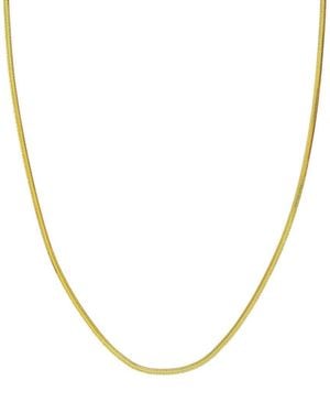 HAWLEY ST 14K Snake Necklace - Metallic