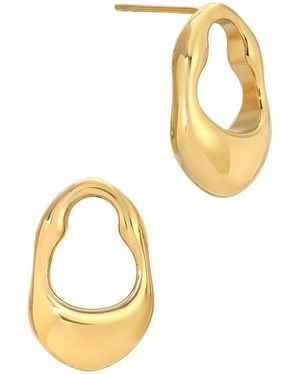 Eye Candy LA Maya Drop Earrings - Metallic