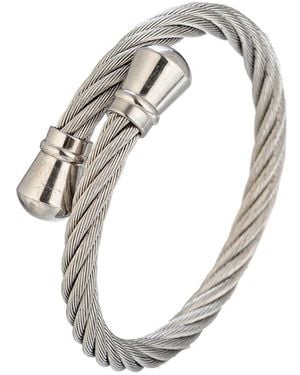 Eye Candy LA The Bold Collection Titanium Arlo Bracelet - Metallic