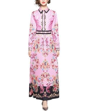 DZA Maxi Dress - Pink