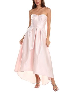 Alfred Sung High-low Gown - Pink