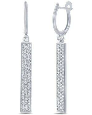 Reiss 14K 1.20 Ct. Tw. Diamond Earrings - White