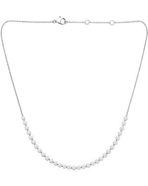 Maitre De Diamant 14K 3.84 Ct. Tw. Lab-Grown Diamond Necklace - White