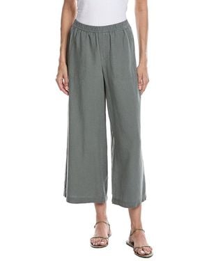 Splendid Palazzo Linen-Blend Pant - Grey