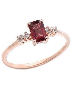 TIRAMISU 10K 0.78 Ct. Tw. Gemstone Ring - Pink
