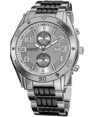 August Steiner Stainless Steel Watch - Gray