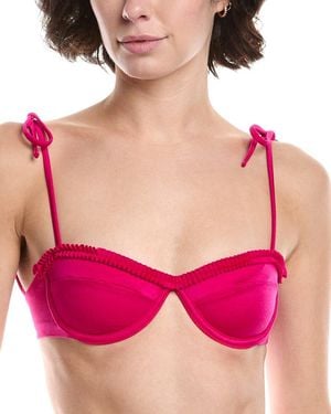 Agua Bendita Maisie Mirage Swim Top - Pink