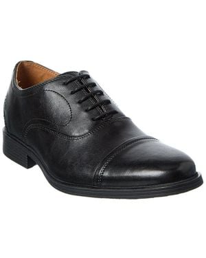 Clarks Whiddon Leather Oxford - Black