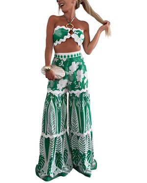 FASHION FLORIDA Top & Pant Set - Green
