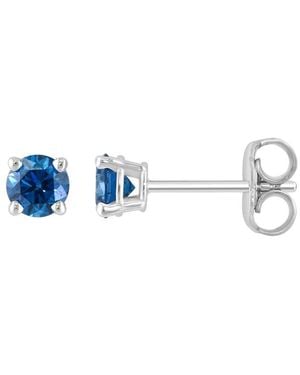 Effy Fine Jewelry 14-Karat 0.49 Ct. Tw. Diamond Earrings - Blue